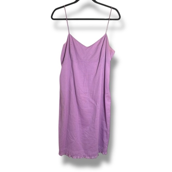 NWT Dead-stock Y2K Ann Taylor Violet Mini Dress Size 14 - Picture 1 of 5